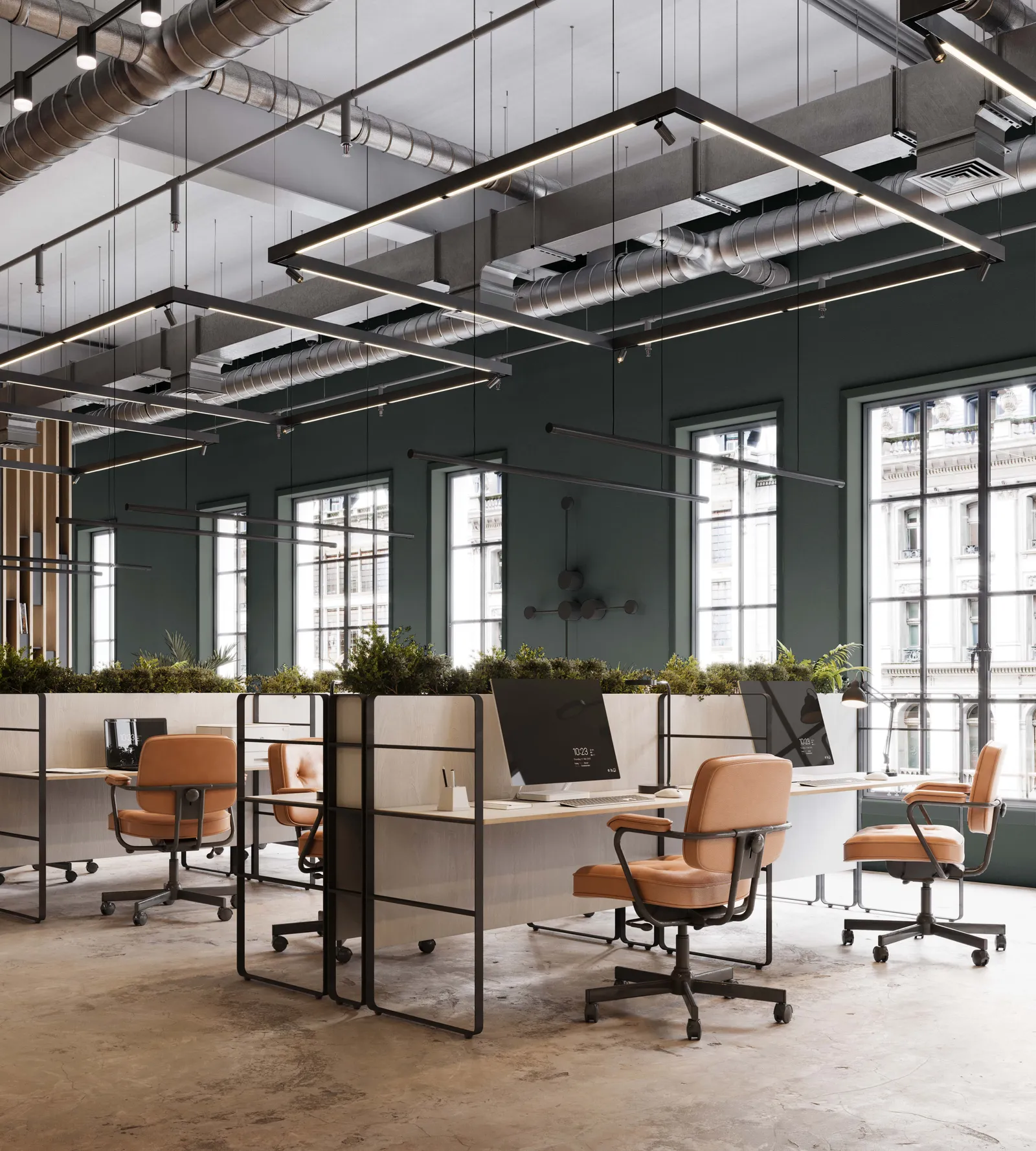 Modern Office by Brennan Heikes Painting in Minneapolis