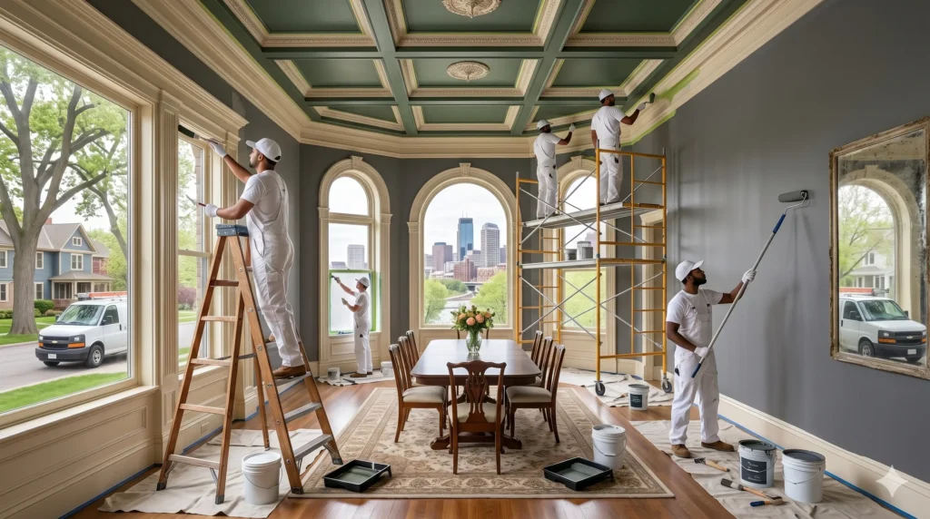 professional interior painting in Saint Paul