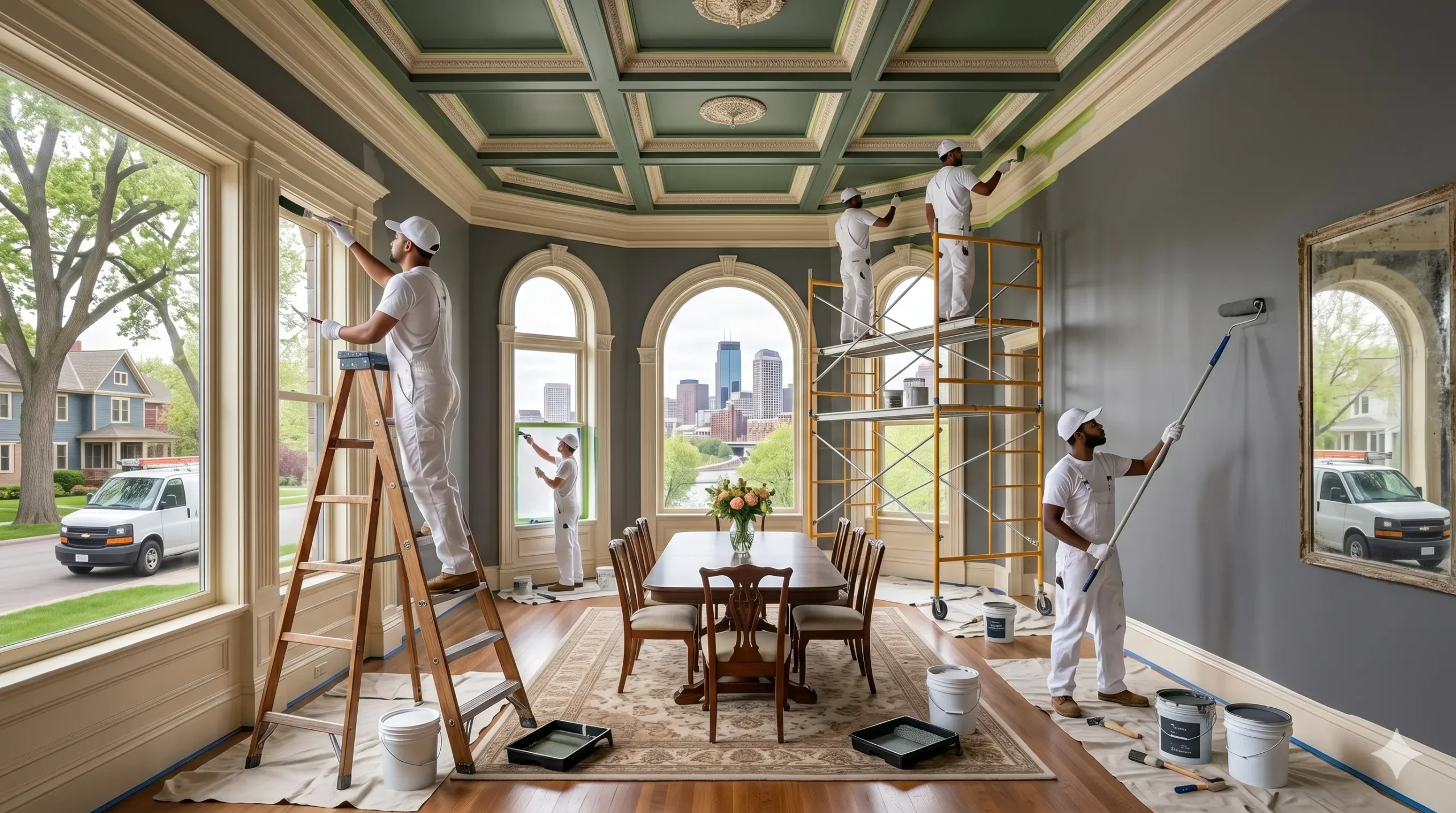 professional interior painting in Saint Paul
